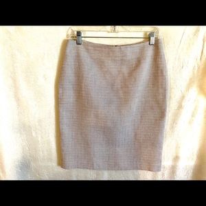 Ann Taylor Linen/Cotton Pencil Skirt Size 4